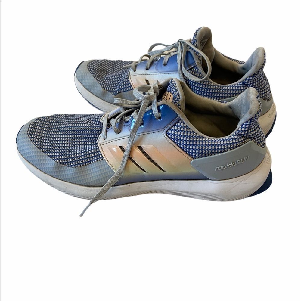 ADIDAS RAPIDA RUN Blue & Pink Running Shoe 5 1/2 - Picture 2 of 12